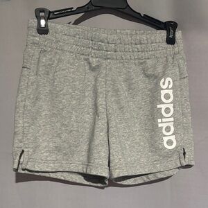 Adidas Women's Heather Gray Athletic Shorts